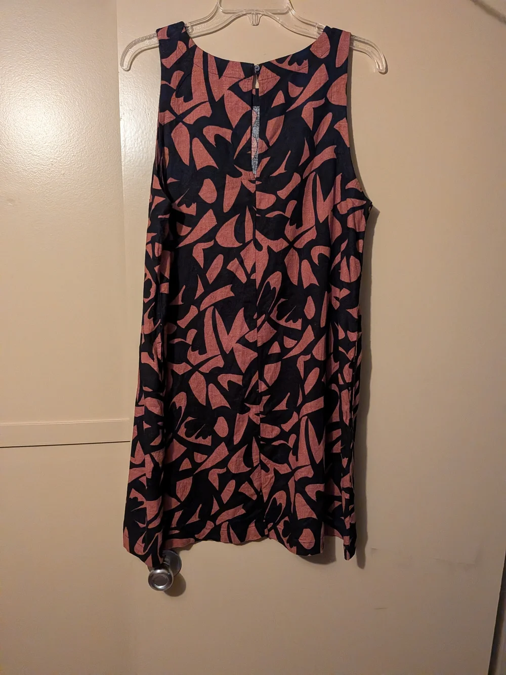 a new day Black & Brown Sleeveless Printed Mini Dress - Picture 3 of 4